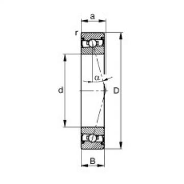 Bearing HSS7005-C-T-P4S FAG