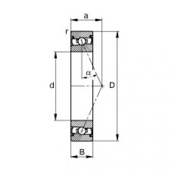 Bearing HSS7001-E-T-P4S FAG