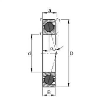 Bearing HCB7001-C-T-P4S FAG