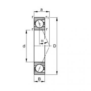 Bearing B71901-E-T-P4S FAG