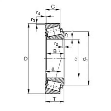 Bearing 33015 FAG