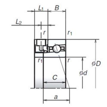 Bearing 90BER19XE NSK