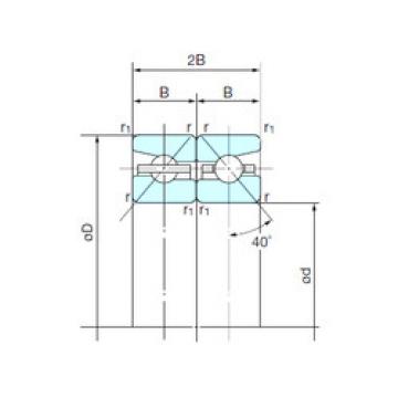 Bearing 85TBH10DB NACHI