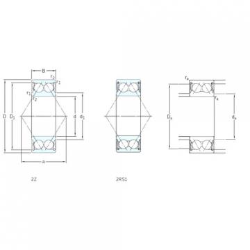 Bearing E2.3210A-2Z SKF