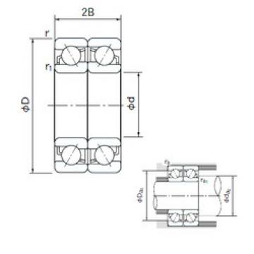 Bearing 7301BDF NACHI