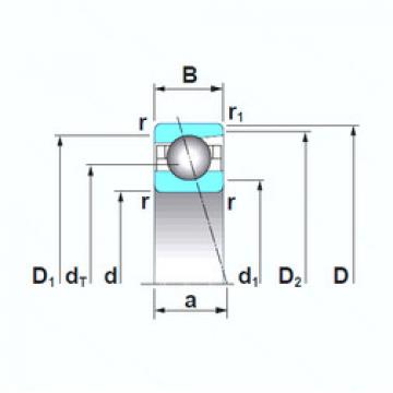 Bearing 7920CTRSU NSK