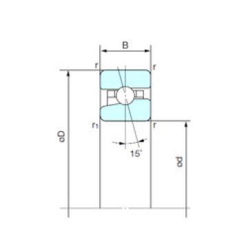 Bearing BNH 020 NACHI