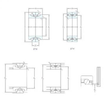 Bearing BTM 160 BM/P4CDB SKF