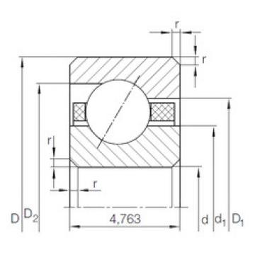 Bearing CSEAA 017 TN INA