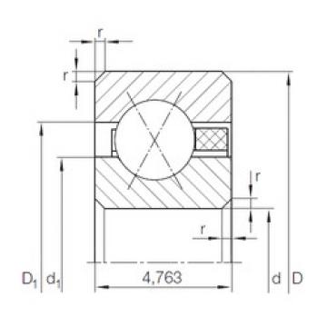 Bearing CSXAA 010 TN INA