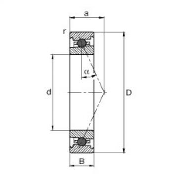 Bearing HC7003-E-T-P4S FAG