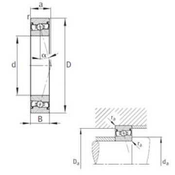 Bearing HCS7012-C-T-P4S FAG