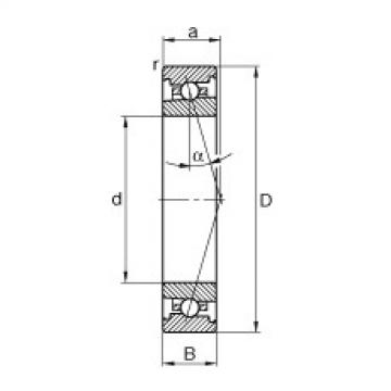 Bearing HS7005-C-T-P4S FAG