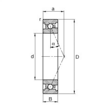 Bearing HS7005-E-T-P4S FAG