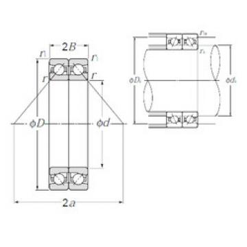 Bearing HTA007DB NTN