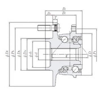 Bearing HUB251-4 NTN