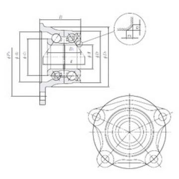 Bearing HUB121-4 NTN