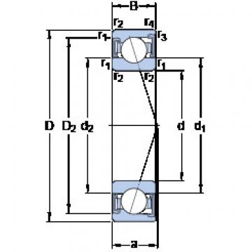 Bearing S7006 ACD/HCP4A SKF