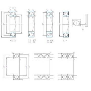 Bearing S7005 CE/HCP4A SKF