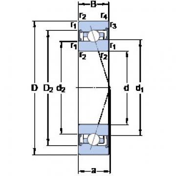 Bearing S7006 ACB/HCP4A SKF