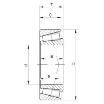 Bearing 33225/33462 ISO