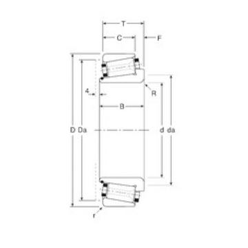 Bearing 380330X/380482X Gamet