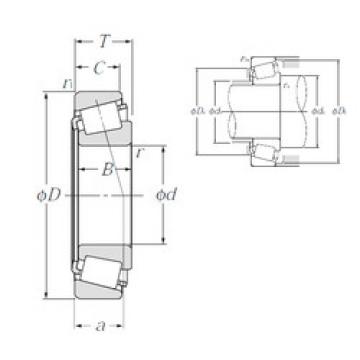 Bearing 4T-07100/07204 NTN