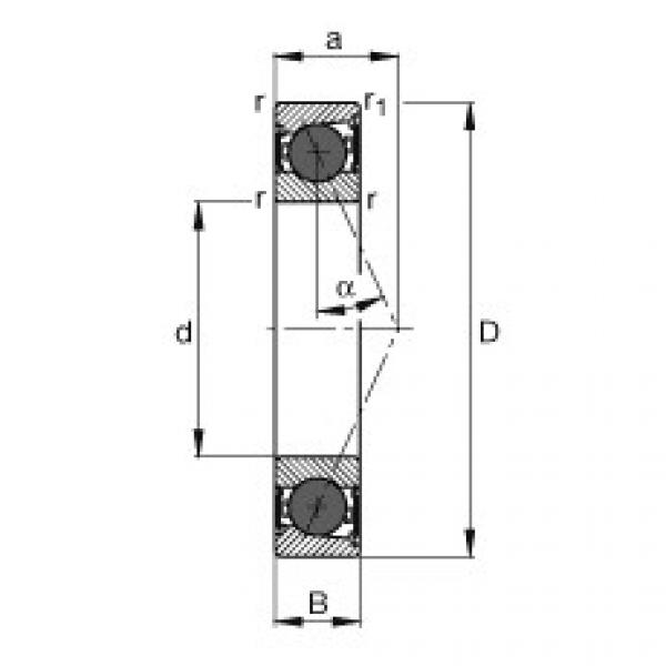 Bearing HCB7001-E-2RSD-T-P4S FAG #5 image