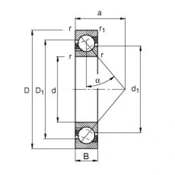 Bearing 7305-B-JP FAG #5 image