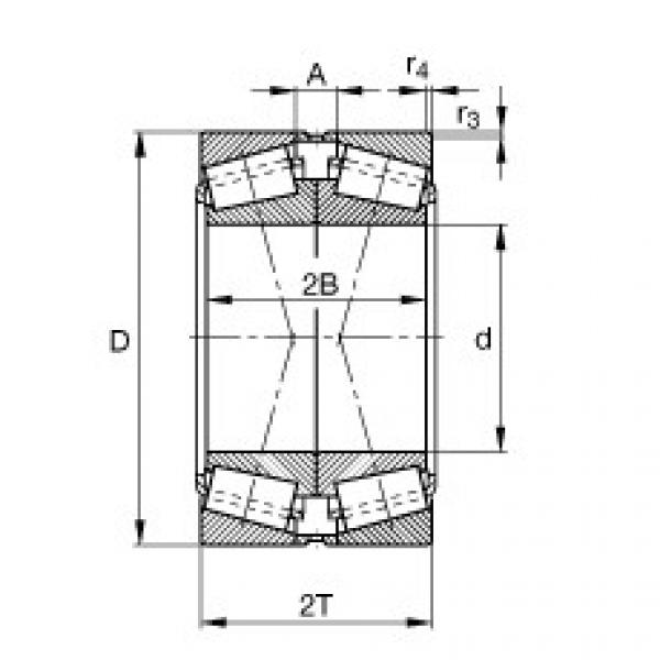 Bearing 33015-N11CA FAG #1 image