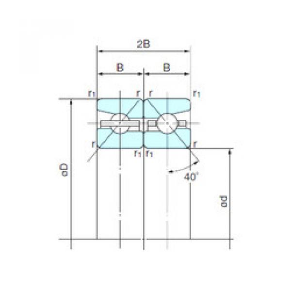 Bearing 95TBH10DB NACHI #5 image