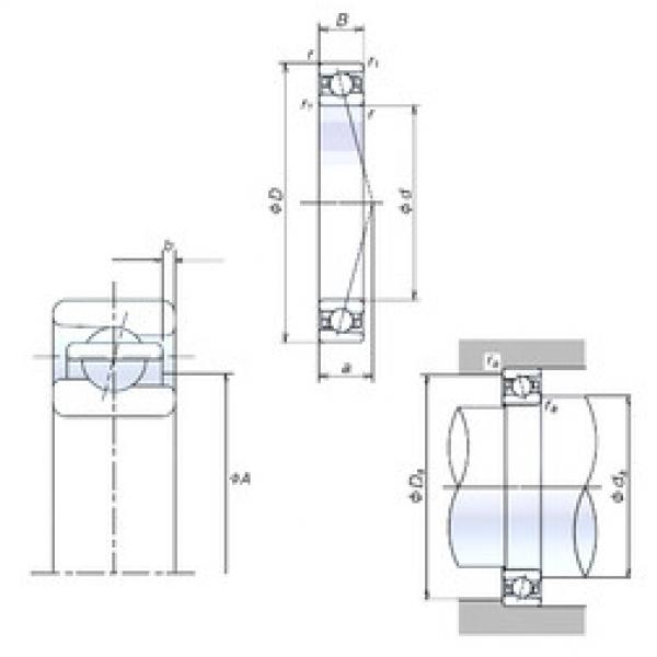 Bearing 80BER10X NSK #5 image