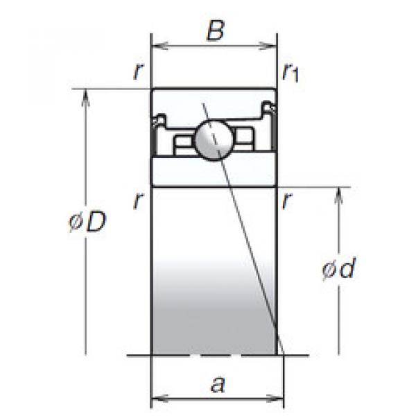 Bearing 85BNR20SV1V NSK #5 image