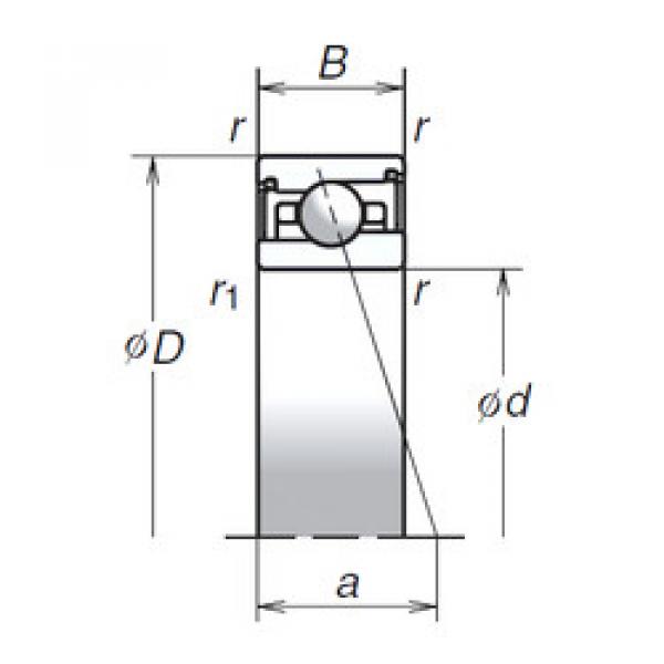 Bearing 85BER29HV1V NSK #5 image