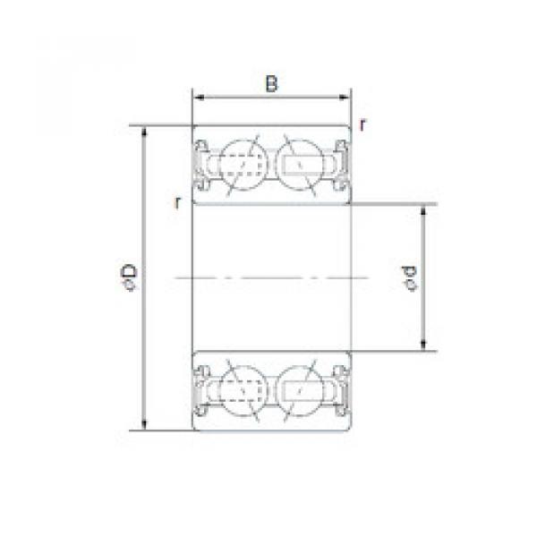 Bearing 83A551BCS45 KOYO #5 image