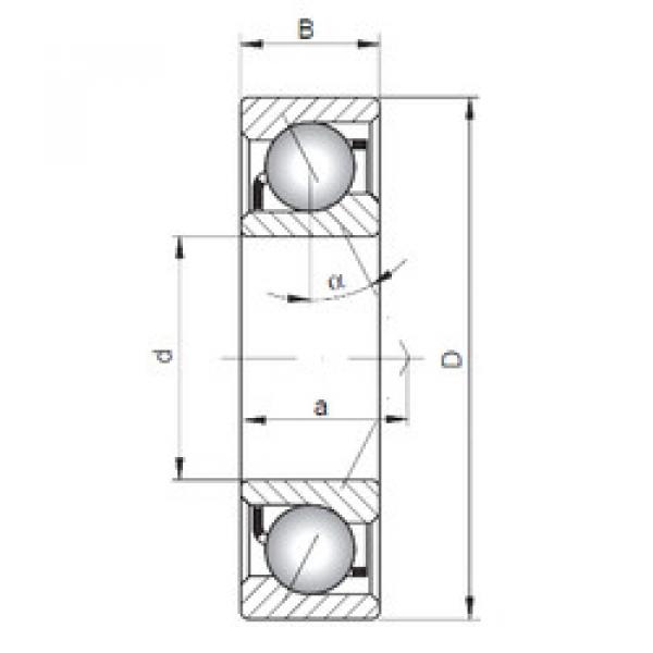 Bearing 7303 B ISO #5 image