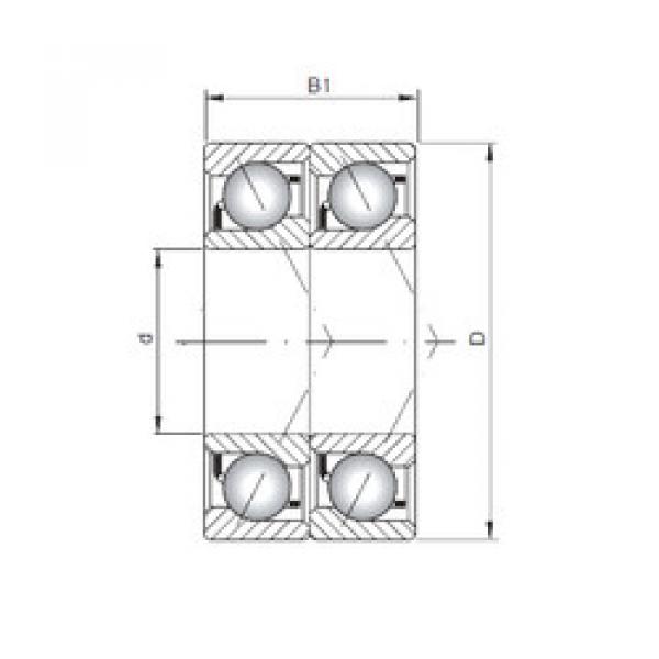 Bearing 7305 A-UD CX #5 image