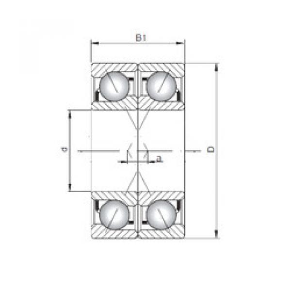 Bearing 71909 CDF ISO #5 image