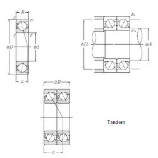 Bearing 7920DT NTN #5 image