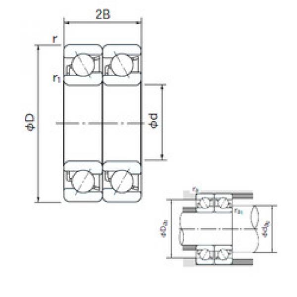 Bearing 7301BDT NACHI #5 image