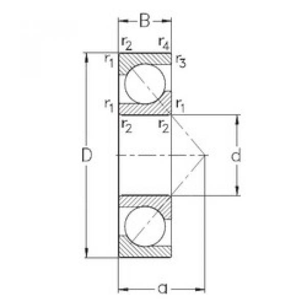 Bearing 7301-BE-TVP NKE #5 image