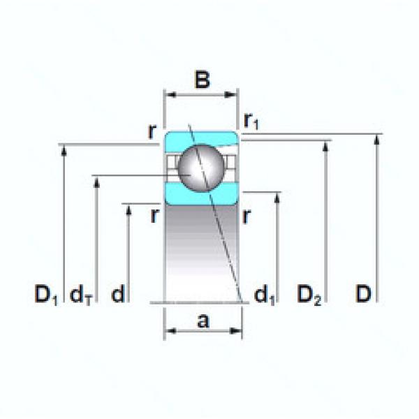 Bearing 7922A5TRSU NSK #5 image