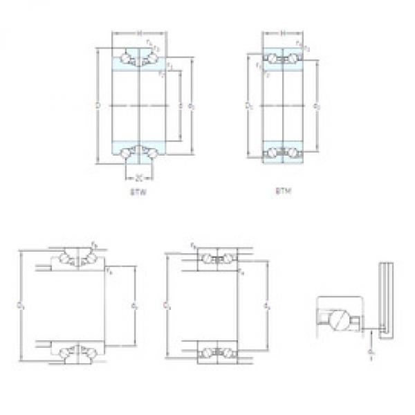 Bearing BTM 100 ATN9/HCP4CDB SKF #5 image