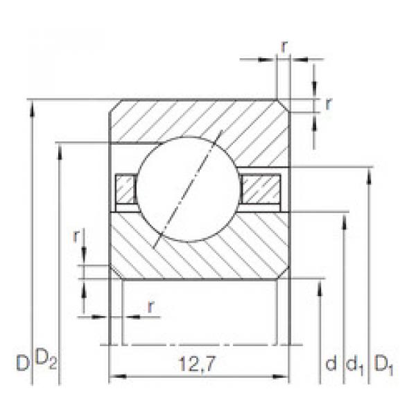 Bearing CSED 1403) INA #5 image