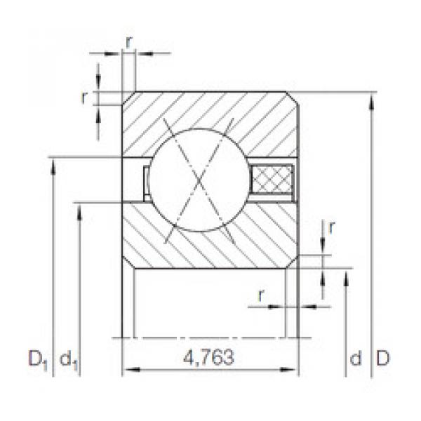 Bearing CSXAA 017 TN INA #5 image