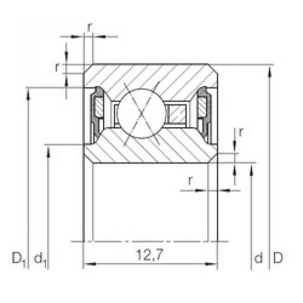 Bearing CSXU 075.2RS INA #5 image