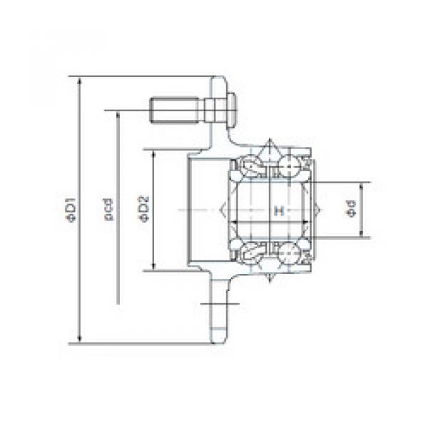 Bearing H28BVV10-2 NACHI #5 image