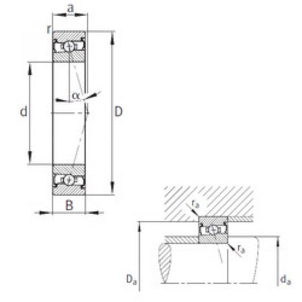 Bearing HCS7014-C-T-P4S FAG #5 image