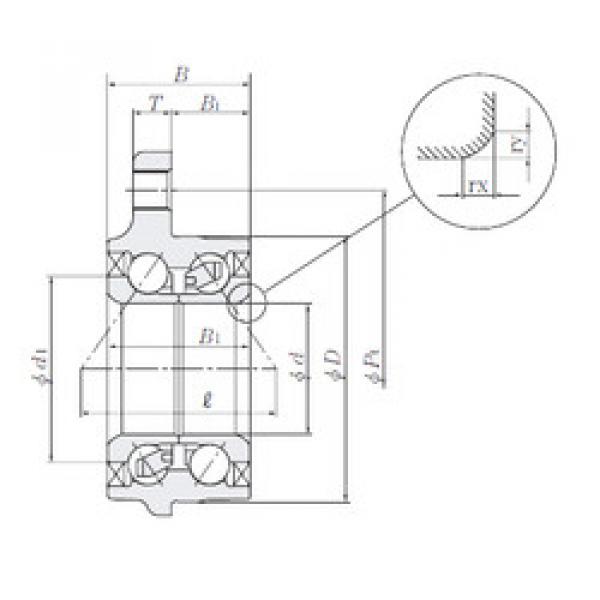 Bearing HUB009-2 NTN #5 image