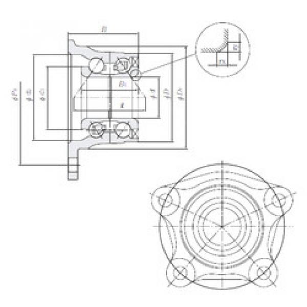 Bearing HUB121-4 NTN #5 image